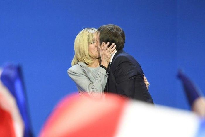 The age gap between Emmanuel Macron and his wife Brigitte mostly draws shrugs in France, but much interest abroad