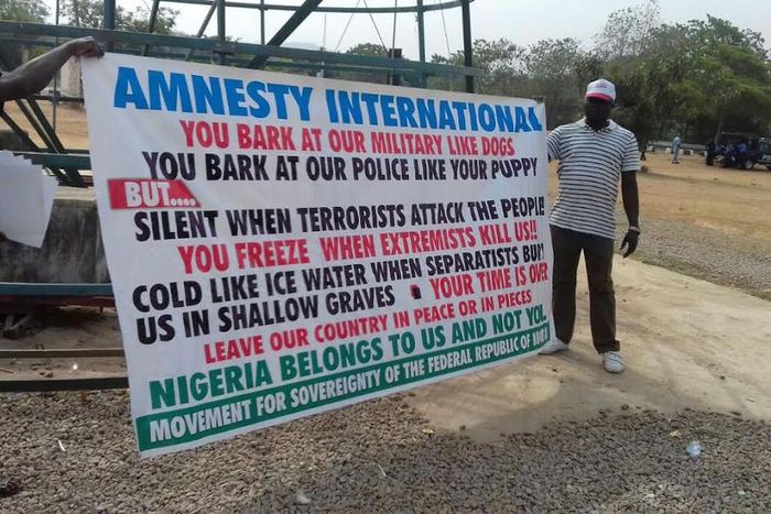 Group gives Amnesty International 24-hour-ultimatum to depart Nigeria