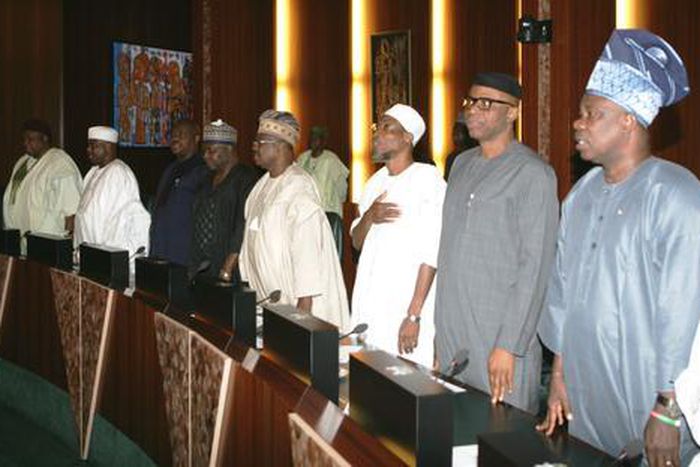 APC Governors meet Buhari