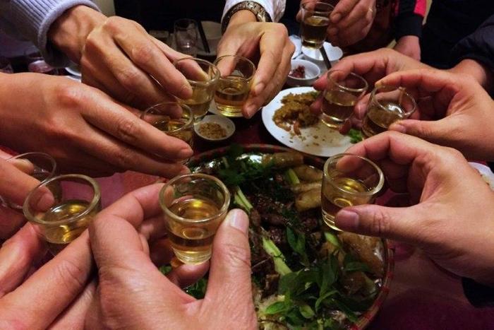 Karaoke is popular across Vietnam, and the singing sessions are often fuelled by heavy alcohol consumption