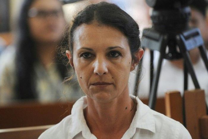 Sara Connor was handed a four-year jail term in March after being found guilty along with her British DJ boyfriend of killing officer Wayan Sudarsa