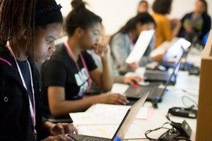 Black girls coding.