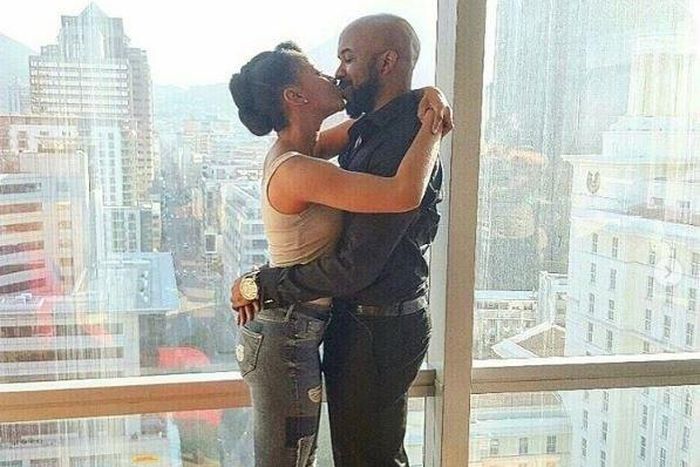 Banky W and Adesiua Etomi seal engagement with a kiss