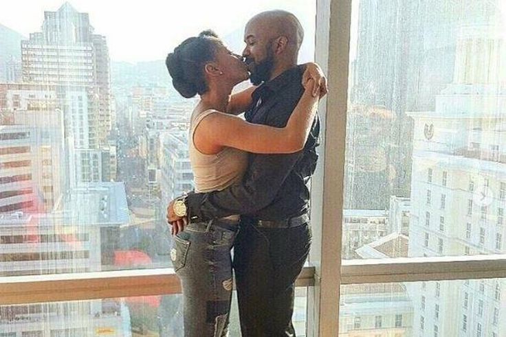 Banky W and Adesiua Etomi seal engagement with a kiss