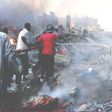 Fire raged the old market in Yola
