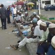 Beggars on the street of Kaduna following ban on begging and hawking in the state.
