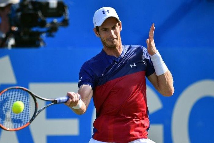 Andy Murray (pictured) lost to journeyman Australian Jordan Thompson in the first round of Queen's in London