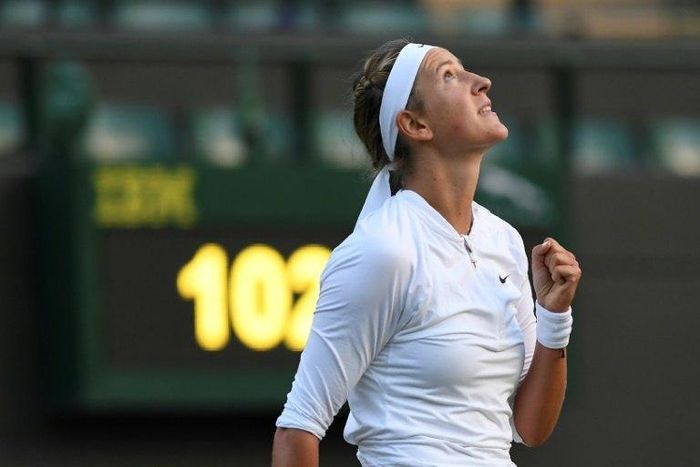 Belarus's Victoria Azarenka's Wimbledon appearance was her first since the 2016 French Open, but the former world number one kicked off her comeback with a victory during the women's singles first round match