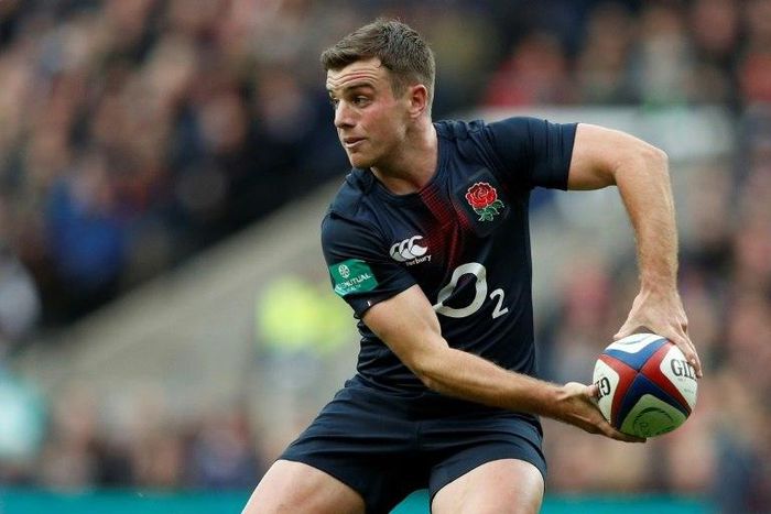 England's fly half George Ford, in action in 2016, contributed 13 points against the Barbarians