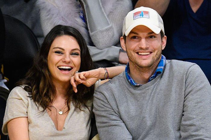 Mila Kunis and Ashton Kutcher.