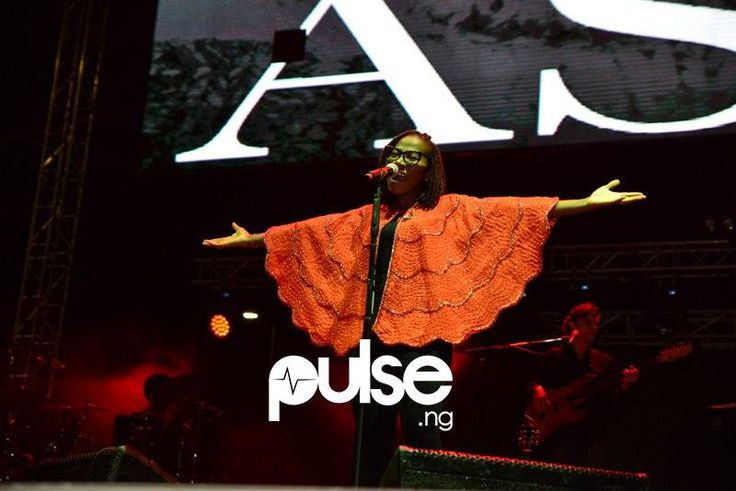 Asa during her performance at the MaIN Festival Supremacy Concert