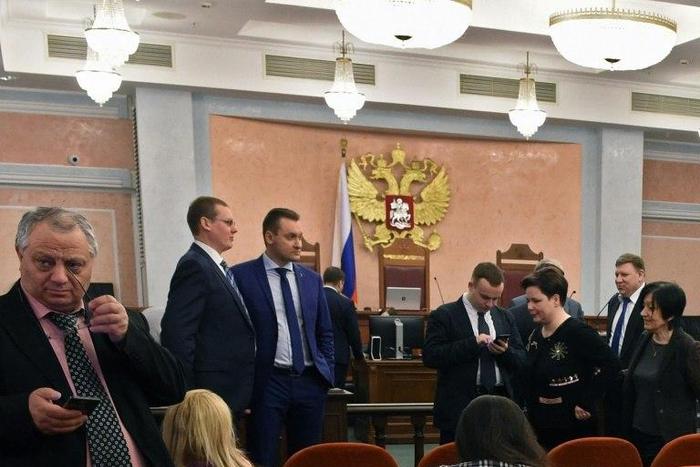 The Russian branch of Jehovah's Witnesses had appealed a ban on their religion, which the justice ministry had labeled an extremist organization in this April 2017 hearing, but the Russian Supreme Court upheld the ban
