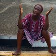 A parent of one of the kidnapped students of Lagos Model College Igbonla, protesting at Alausa