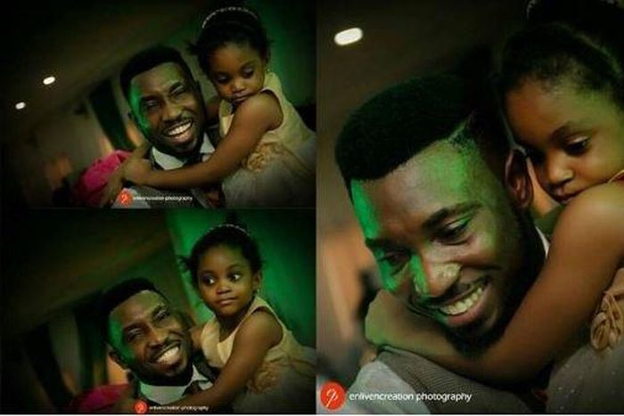 Timi Dakolo and daughter