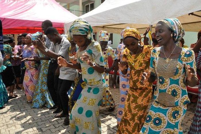 Freed Chibok girls