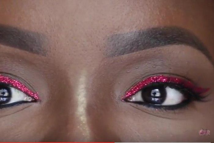 Tolu Fagbayi of Rouge Addiction does a stunning Valentine's day makeup