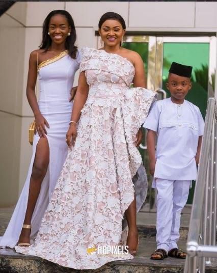 Mercy Aigbe and her kids