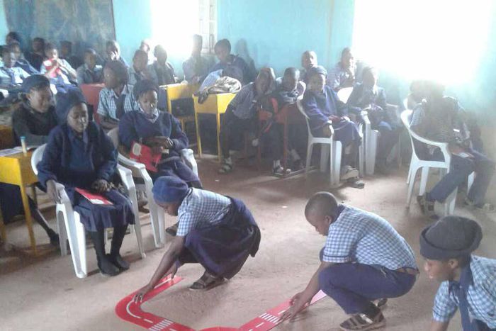 Total road safety campaign for kids