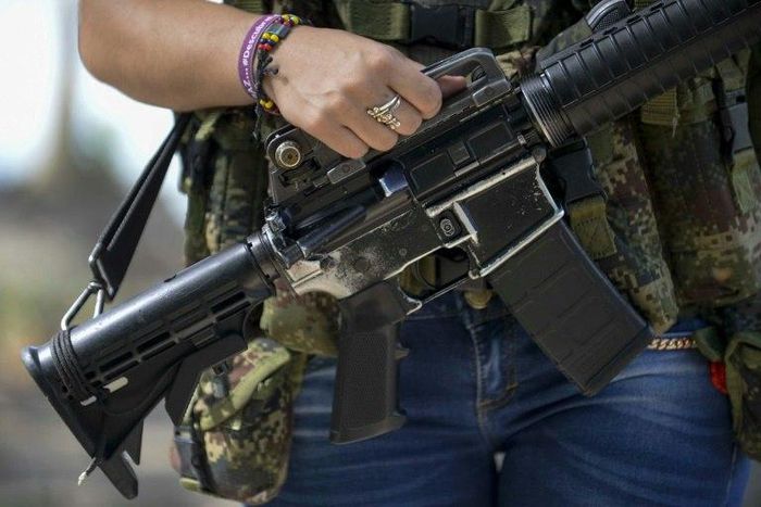 FARC rebel group claimed on January 21, 2017 that a "deserter", Marco Antonio Manyoma, murdered his sister and her husband a week ago