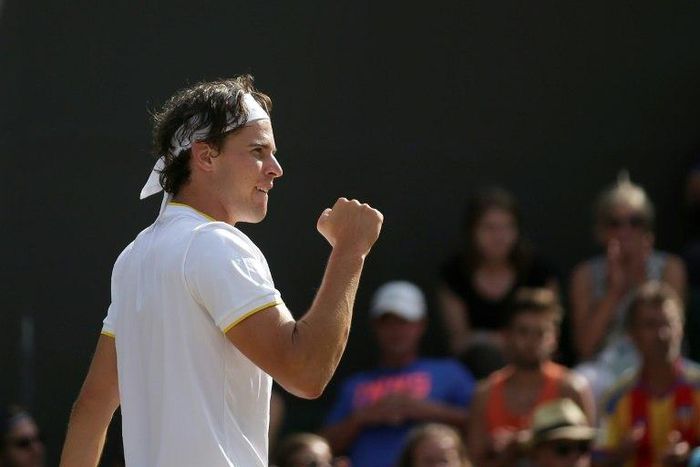 Austria's Dominic Thiem, pictured on July 10, 2017, recognizes the value of a strong run-up to a Slam with the US Open looming