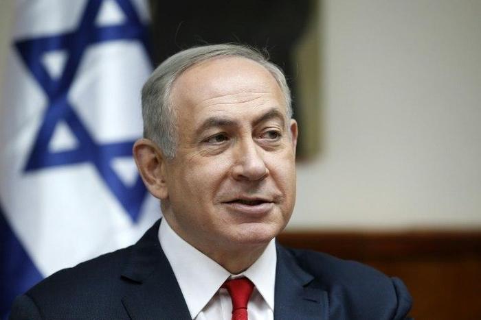 Israeli Prime Minister Benjamin office said he would travel to London on Sunday and meet May on Monday morning before flying home later in the day