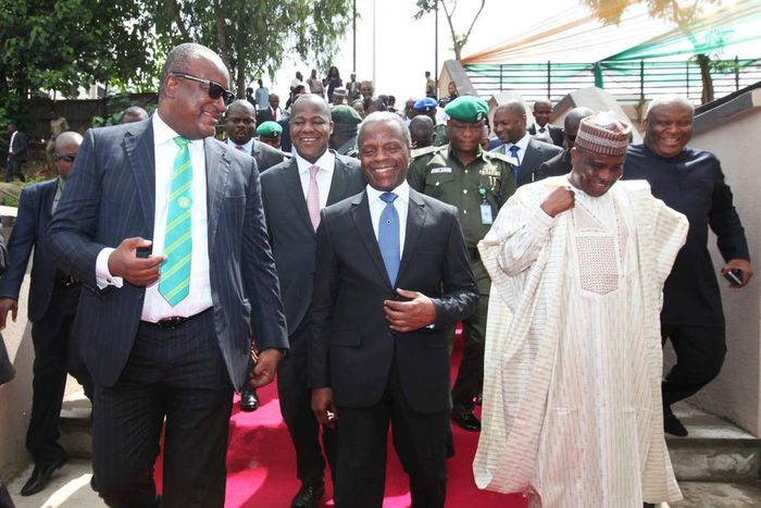 Acting President, Yemi Osinbajo, Sokoto State Governor, Aminu Tambuwal and House of Reps Speaker, Yakubu Dogara among others.