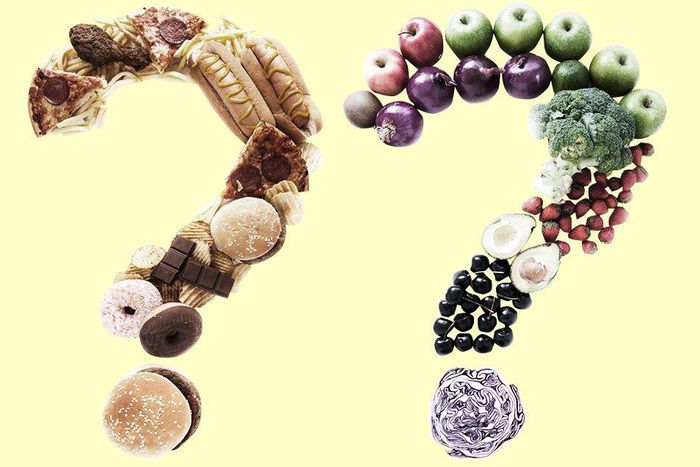 people can't identify healthy foods