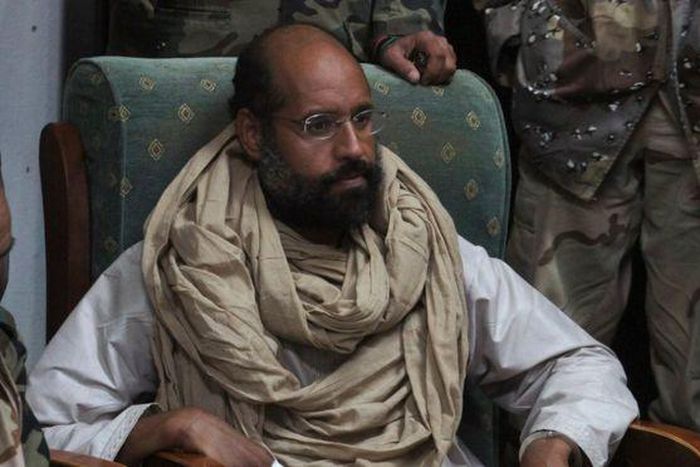 Saif al-Islam Gaddafi (pictured in 2011)
