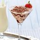 Chocolate milkshake cocktail