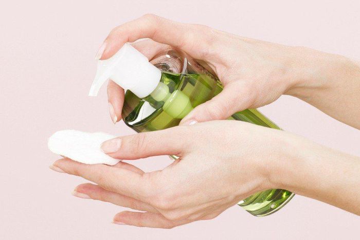 Facial double-cleansing trend.