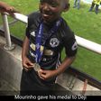 Deji is the young Nigerian fan that got Jose Mourinho's Super Cup medal