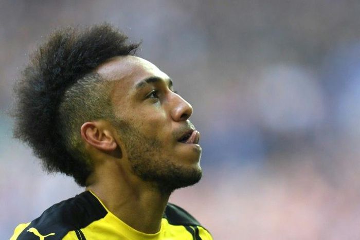 Gabonese striker Pierre-Emerick Aubameyang has scored 35 goals for Borussia Dortmund this season