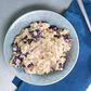 Protein oatmeal with berries.