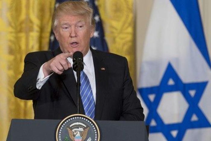 At a press conference President Donald Trump called on journalists sympathetic to his administration to dodge tough questions about his aides' ties to Moscow