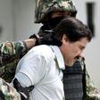 Mexican drug trafficker Joaquin Guzman Loera aka "el Chapo Guzman" escorted by marines in Mexico City