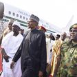 President Buhari arriving Nigeria