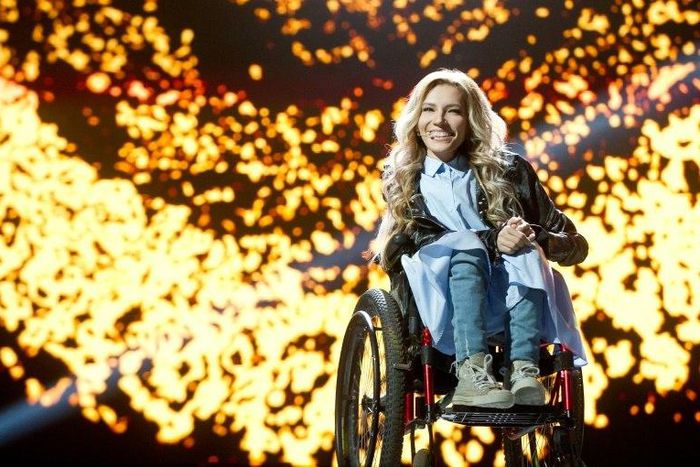 Russian singer Yuliya Samoilova has been banned from the Eurovision Song Contest following past performances she gave in Crimea