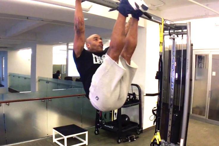 Courtney Paul Freeletics Pullup Bar Workout