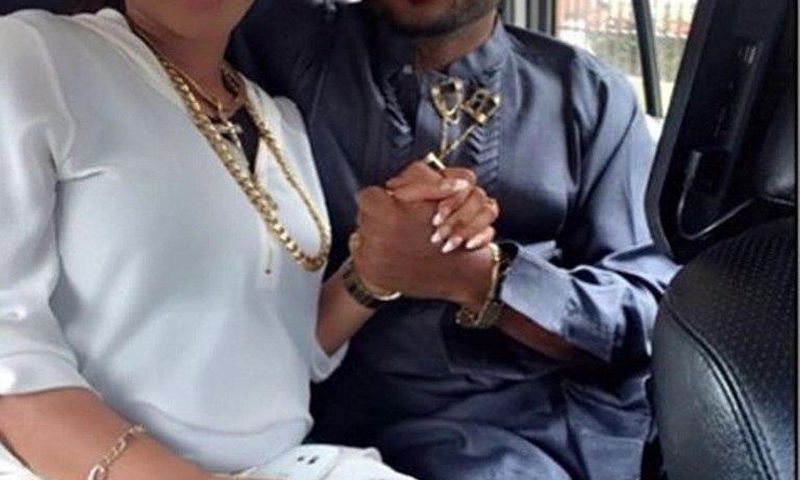 Tonto Dikeh and her husband, Churchill Oladunni Olakunle