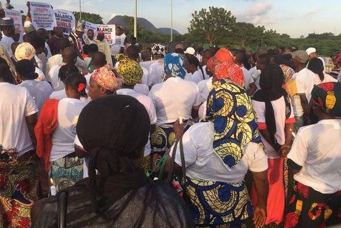 At the prayer meeting where Ali Ahmad vowed to trek to Maiduguri if Shekau is captured