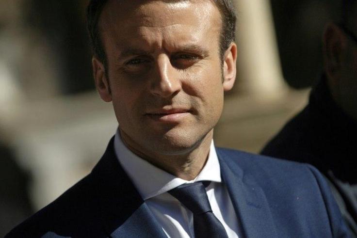 In a recent poll, French presidential hopeful Emmanuel Macron, pictured on February 14, 2017, was predicted to handily beat far-right candidate Marine Le Pen should they face off in the second-round of the election