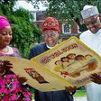 From left: Lauretta Onochie, Lai Mohammed and President Muhammad Buhari
