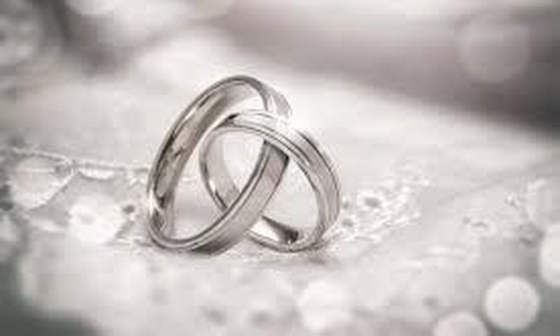 Wedding rings.