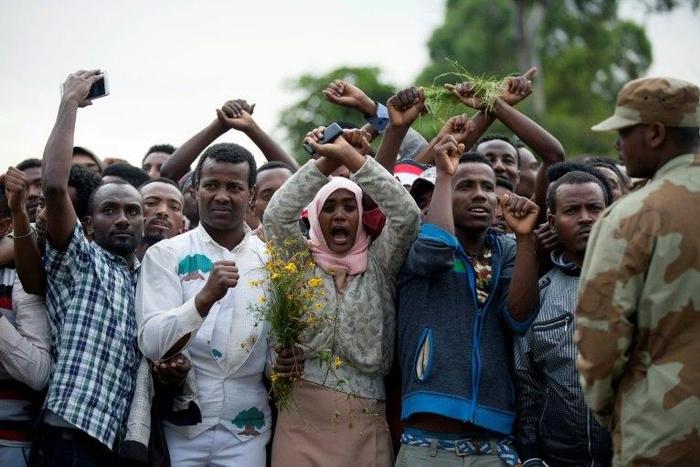 A state of emergency was announced in Ethiopia in October 2016, after 50 people died in a stampede during anti-government protests at a religious festival