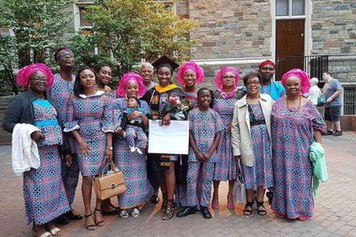 Yoruba family graduation party