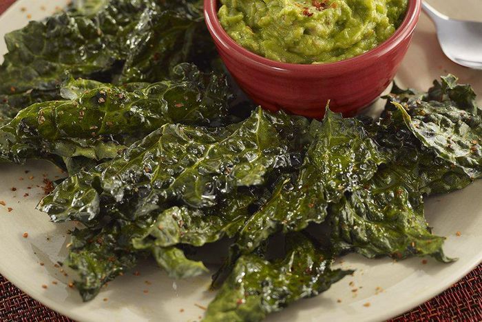 You could down a whole savory bag of these crunchy bad boys for less than 300 calories—but try to keep it to one serving at a time. You’ll also get a shot of protein, fiber, and calcium, which (again) all help with weight loss, plus vitamins A and C. A...