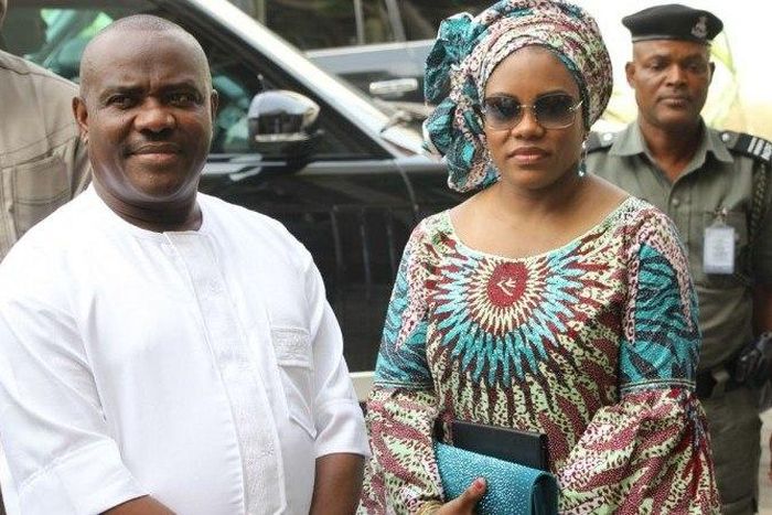 Gov. Wike and wife, Eberechi Wike