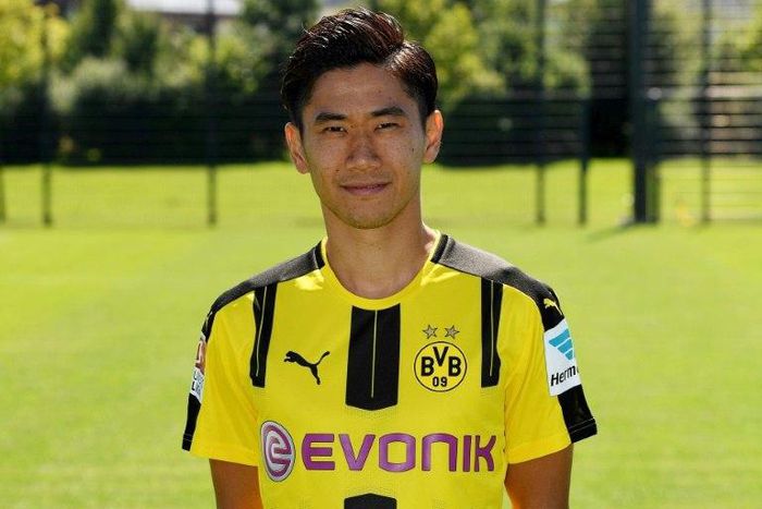Japanese midfielder Shinji Kagawa has scored 54 goals in 185 appearances for Borussia Dortmund