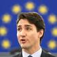 Canada’s Prime Minister Justin Trudeau speaks in Strasbourg, eastern France, on February 16, 2017