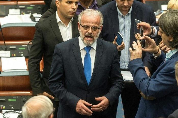 Macedonian parliamentary speaker Talat Xhaferi says a new coalition government will be formed in the coming days, ending months of political deadlock